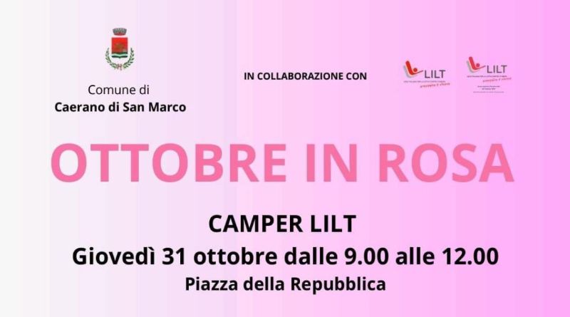 Ottobre in Rosa - Camper LILT